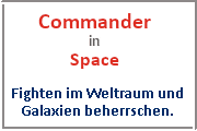 Online Spiele Potsdam - Sci-Fi - Commander in Space
